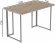 Комп'ютерний стіл Ferrum-decor Ханна 75x120x70 сірий ДСП Дуб Сан-Марино 32мм (FRD-101439)