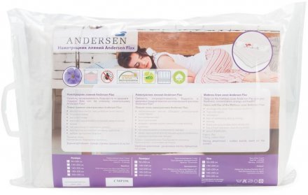 Наматрасник Льон 90х200 см (CMP191) Наматрасник Льон 90х200 см (CMP191)