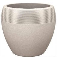 Кашпо для квітів Lineo пластик 30 песочный 56521 Кашпо для квітів Lineo пластик 30 песочный 56521