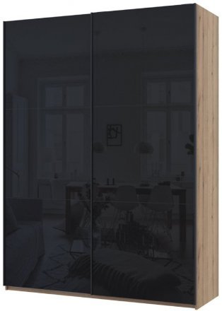 Шафа купе Doros G-Caiser Дуб Евок 2 Стекла / 3 частини 180х60х240 (DRS-011574)