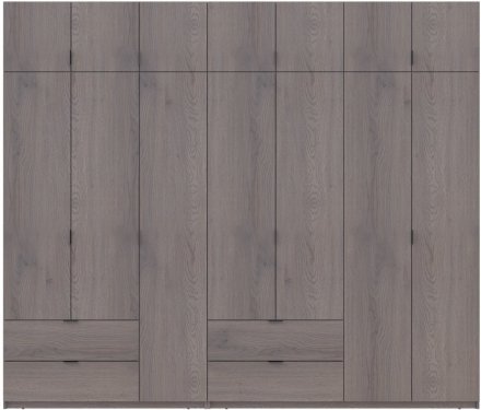 Комплект шаф для одягу Doros Лукас (2 шт.) 280х50х240 см Канноло (DRS-011853) Комплект шаф для одягу Doros Лукас (2 шт.) 280х50х240 см Канноло (DRS-011853)