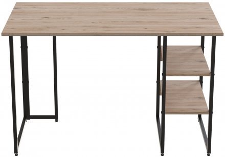 Комп'ютерний стіл Ferrum-decor Кевін 75x140x70 чорний ДСП Дуб Сан-Марино 32мм (FRD-103845) Комп'ютерний стіл Ferrum-decor Кевін 75x140x70 чорний ДСП Дуб Сан-Марино 32мм (FRD-103845)