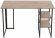 Комп'ютерний стіл Ferrum-decor Кевін 75x140x70 чорний ДСП Дуб Сан-Марино 32мм (FRD-103845)