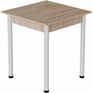Стіл кухонний Ferrum-decor Агата 75x70x70 Білий ДСП Сан-Марино 16мм (FRD-105633)