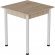 Стіл кухонний Ferrum-decor Агата 75x70x70 Білий ДСП Сан-Марино 16мм (FRD-105633)