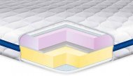 Матрац топер Memory-Mix трикотаж 130х220х7 см