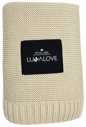 Бамбуковий плетений плед Classic 80х100 см Milk Coffee lullalove-0355 Бамбуковий плетений плед Classic 80х100 см Milk Coffee lullalove-0355