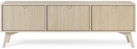 Тумба під ТВ Perfect Home Форест / Forest RTV158 3-дверна Беж пісочний/ялиця сканді (PFH-091479)