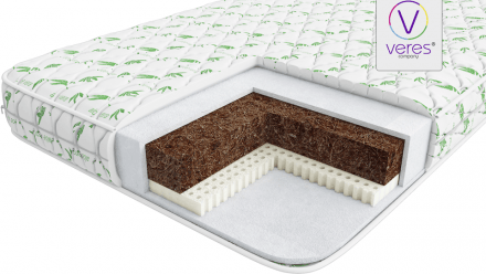 Матрац безпружинний Latex+ Aloe vera 80х190х10 см 53.1.03