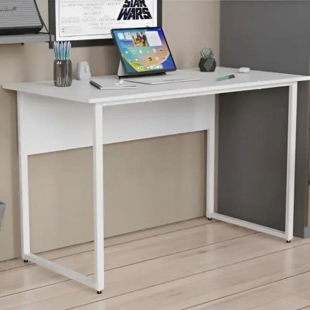 Письмовий стіл Ferrum-decor Коді 75x120x60 білий ДСП Біле 16мм (FRD-101191) Письмовий стіл Ferrum-decor Коді 75x120x60 білий ДСП Біле 16мм (FRD-101191)