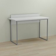 Письмовий стіл Ferrum-decor Скай 76x100x70 сірий ДСП Біле 32мм (FRD-101566) Письмовий стіл Ferrum-decor Скай 76x100x70 сірий ДСП Біле 32мм (FRD-101566)
