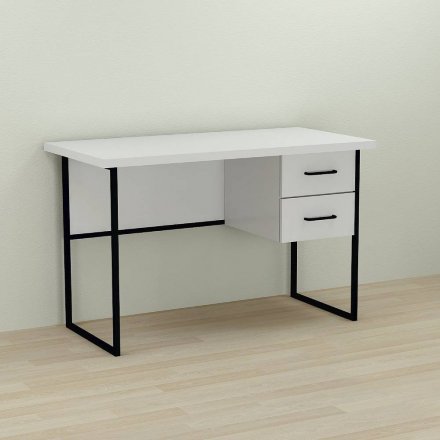 Письмовий стіл Ferrum-decor Дакота 76x140x70 чорний ДСП Біле 32мм (FRD-101959) Письмовий стіл Ferrum-decor Дакота 76x140x70 чорний ДСП Біле 32мм (FRD-101959)
