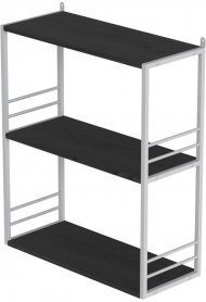 Книжкова полиця універсальна Ferrum-decor Стім 2 74x63x26 білий ДСП Сосна Кембра 16мм (FRD-104114)
