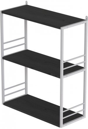 Книжкова полиця універсальна Ferrum-decor Стім 2 74x63x26 білий ДСП Сосна Кембра 16мм (FRD-104114) Книжкова полиця універсальна Ferrum-decor Стім 2 74x63x26 білий ДСП Сосна Кембра 16мм (FRD-104114)