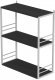 Книжкова полиця універсальна Ferrum-decor Стім 2 74x63x26 білий ДСП Сосна Кембра 16мм (FRD-104114)