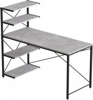 Комп'ютерний стіл Ferrum-decor Джек 75x140x60 Сірий ДСП Бетон (FRD-104420) Комп'ютерний стіл Ferrum-decor Джек 75x140x60 Сірий ДСП Бетон (FRD-104420)