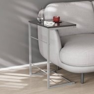 Столик приставний Террі Ferrum-decor 650x440x330 Сірий метал ДСП Сосна Кембра 16 мм (FRD-104664)