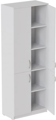 Шафа Анжело Ferrum-decor на 5 полиць із 4 дверима 1900x700x380 ДСП Біле 16 мм (FRD-105037)