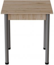 Стіл кухонний Ferrum-decor Агата 75x70x70 Сірий ДСП Сан-Марино 16мм (FRD-105634)