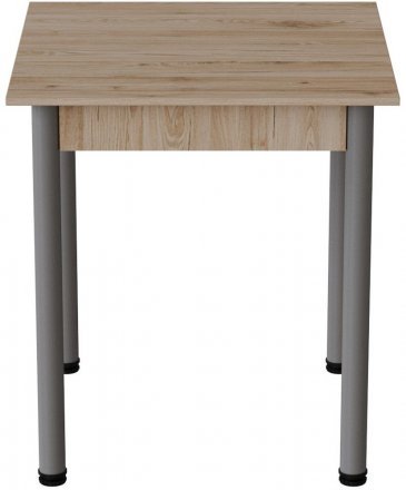 Стіл кухонний Ferrum-decor Агата 75x70x70 Сірий ДСП Сан-Марино 16мм (FRD-105634)