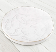 Матрац дитячий круглий BabySleep Round КРК жакард 71х71х8 см
