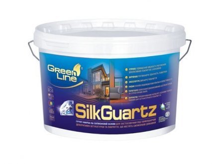 Грунт-фарба на силіконовій основі Silk Guarz 5 л Грунт-фарба на силіконовій основі Silk Guarz 5 л