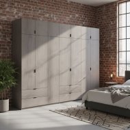 Комплект шаф для одягу Doros Лукас (2 шт.) 300х50х240 см Канноло (DRS-011855) Комплект шаф для одягу Doros Лукас (2 шт.) 300х50х240 см Канноло (DRS-011855)
