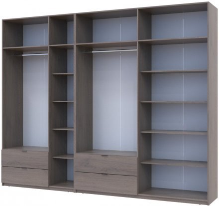 Комплект шаф для одягу Doros Лукас (2 шт.) 300х50х240 см Канноло (DRS-011855)
