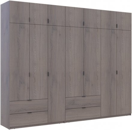 Комплект шаф для одягу Doros Лукас (2 шт.) 300х50х240 см Канноло (DRS-011855)