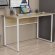 Письмовий стіл Ferrum-decor Коді 75x120x60 білий ДСП Дуб Сонома 16мм (FRD-101192)