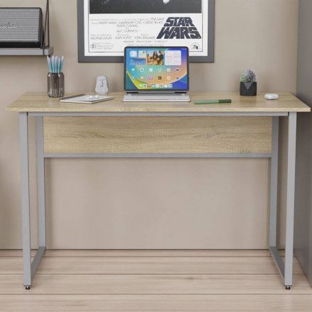 Письмовий стіл Ferrum-decor Коді 75x120x70 сірий ДСП Дуб Сонома 16мм (FRD-101692) Письмовий стіл Ferrum-decor Коді 75x120x70 сірий ДСП Дуб Сонома 16мм (FRD-101692)