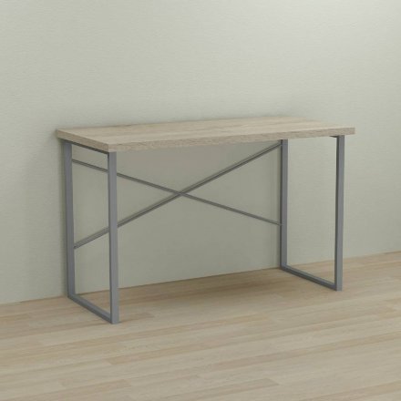 Письмовий стіл Ferrum-decor Дейв 76x100x60 сірий ДСП Дуб Сонома 32мм (FRD-102364) Письмовий стіл Ferrum-decor Дейв 76x100x60 сірий ДСП Дуб Сонома 32мм (FRD-102364)
