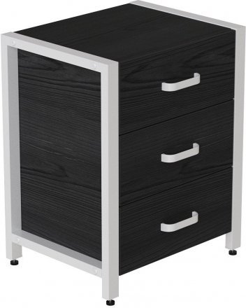 Тумба універсальна Ferrum-decor Вів'єн 3 50x41x40 білий ДСП Сосна Кембра 16мм (FRD-104195) Тумба універсальна Ferrum-decor Вів'єн 3 50x41x40 білий ДСП Сосна Кембра 16мм (FRD-104195)