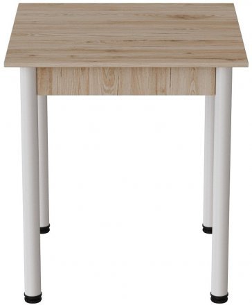 Стіл кухонний Ferrum-decor Агата 75x80x80 Білий ДСП Сан-Марино 16мм (FRD-105635) Стіл кухонний Ferrum-decor Агата 75x80x80 Білий ДСП Сан-Марино 16мм (FRD-105635)