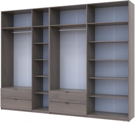 Комплект шаф для одягу Doros Лукас (2 шт.) 315х50х240 см Канноло (DRS-011856)