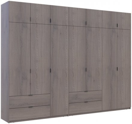 Комплект шаф для одягу Doros Лукас (2 шт.) 315х50х240 см Канноло (DRS-011856)