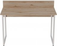 Комп'ютерний стіл Ferrum-decor Скай 75x100x60 білий ДСП Дуб Сан-Марино 32мм (FRD-101069) Комп'ютерний стіл Ferrum-decor Скай 75x100x60 білий ДСП Дуб Сан-Марино 32мм (FRD-101069)