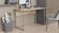 Комп'ютерний стіл Ferrum-decor Коді 75x120x70 сірий ДСП Дуб Сан-Марино 16мм (FRD-101694)