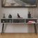 Тумба під телевізор Кентук Ferrum-decor 45x139x38 Чорний метал ДСП Бетон 16 мм (FRD-106727)