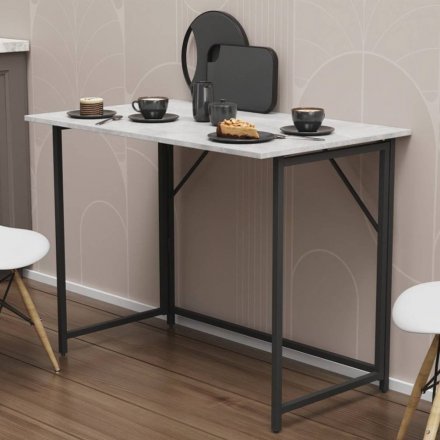 Стіл розкладний Моріс Ferrum-decor 750x1000x600 Чорний метал ДСП Бетон 16 мм (FRD-104675) Стіл розкладний Моріс Ferrum-decor 750x1000x600 Чорний метал ДСП Бетон 16 мм (FRD-104675)